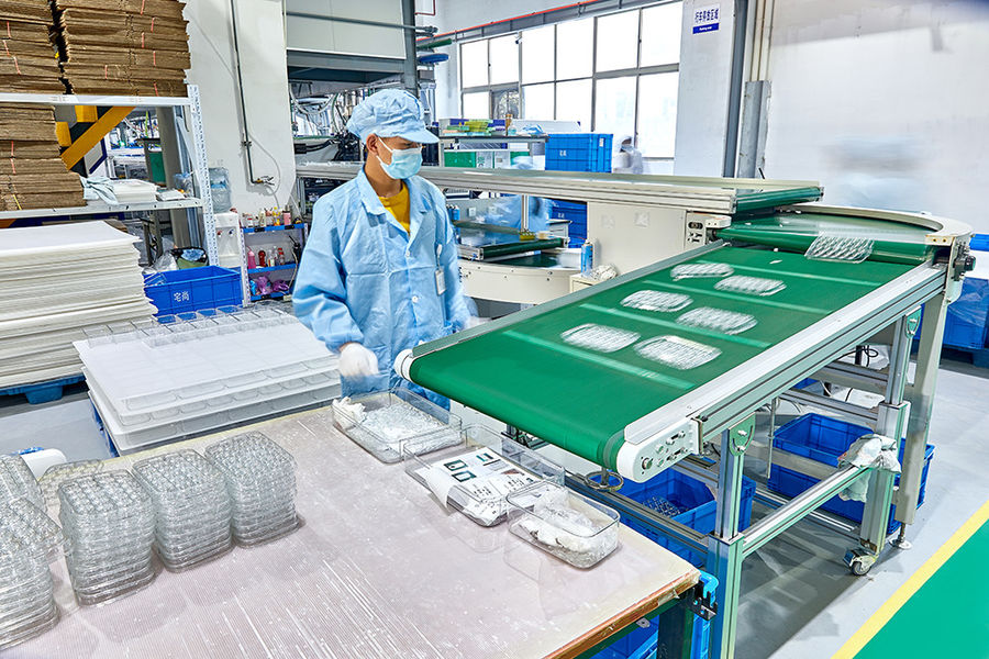 Hangzhou Jianjia Household Supplies Co.,Ltd. línea de producción del fabricante