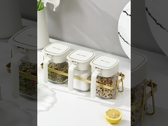 Condimento de cocina herramientas de especias Condimento Jar Set 300ml 10 onzas fácil de instalar