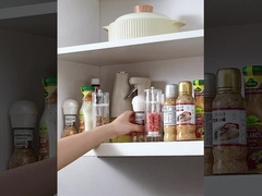 Dos tamaños de gran capacidad multifunción de rotación de la bandeja de almacenamiento para el baño de la despensa